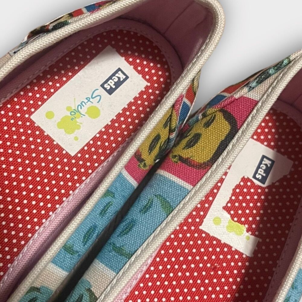 Keds President Barack Obama Slip-on Shoes Warhol Pop Art Sneakers Sz 9.5 - Picture 4 of 6